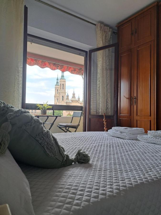 Apartamento Con Vistas Al Pilar Con Aparcamiento Privado 萨拉戈萨 外观 照片