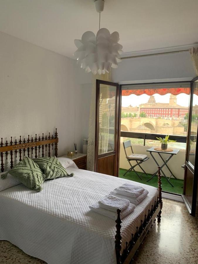 Apartamento Con Vistas Al Pilar Con Aparcamiento Privado 萨拉戈萨 外观 照片