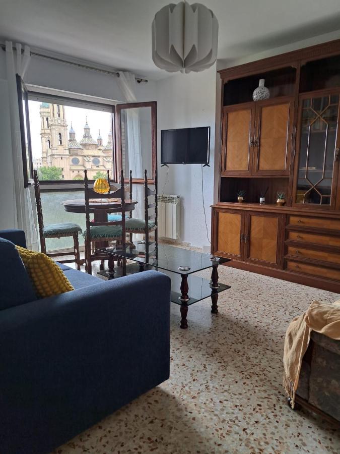 Apartamento Con Vistas Al Pilar Con Aparcamiento Privado 萨拉戈萨 外观 照片