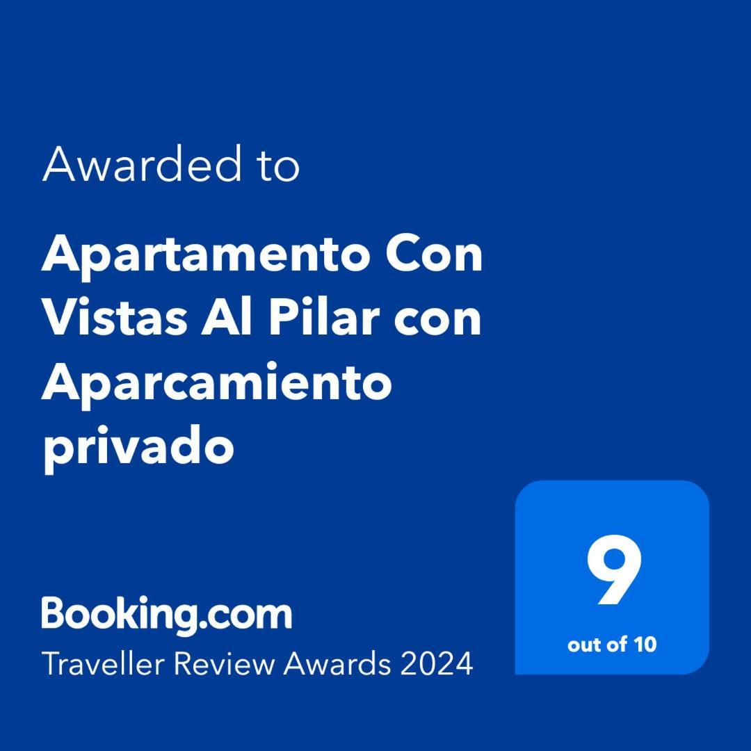 Apartamento Con Vistas Al Pilar Con Aparcamiento Privado 萨拉戈萨 外观 照片